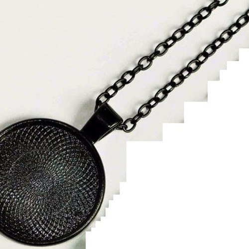 Valknut Viking Pendant with Black Chain like new