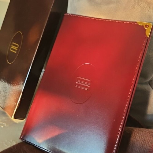 Informecanica Leather Car Document Holder new