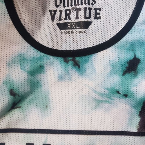Villains of Virtue men's sleeveless tie-dye shirt XXL new