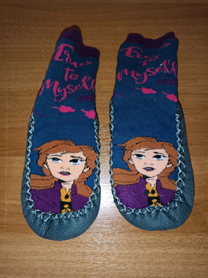 Children's wool slippers new, multicolor, size 28