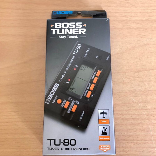 Boss TU-80 tuner and metronome like new