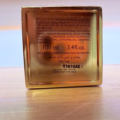 Bvlgari Le Gemme Azaran Eau de Parfum 100ml tester like new