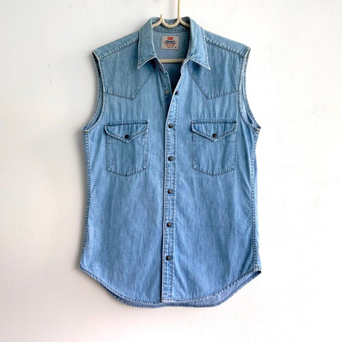 Levi's Jeans sleeveless shirt vintage 1990s medium like new