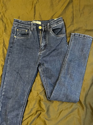 Children's jeans blue like new, size 40/L