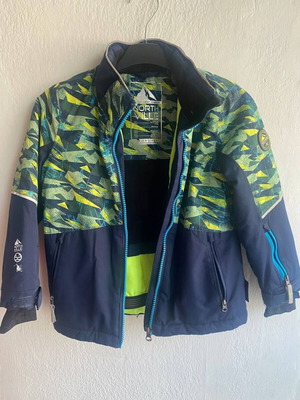 Northville kids jacket 110cm used, waterproof and windproof