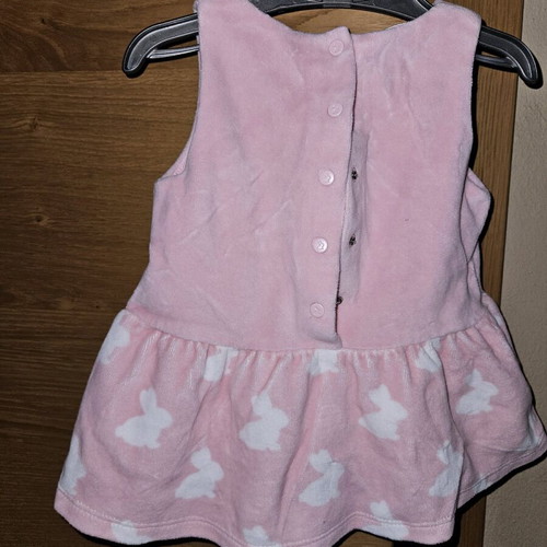 Prenatal baby dress 3-6 months like new, winter velvet