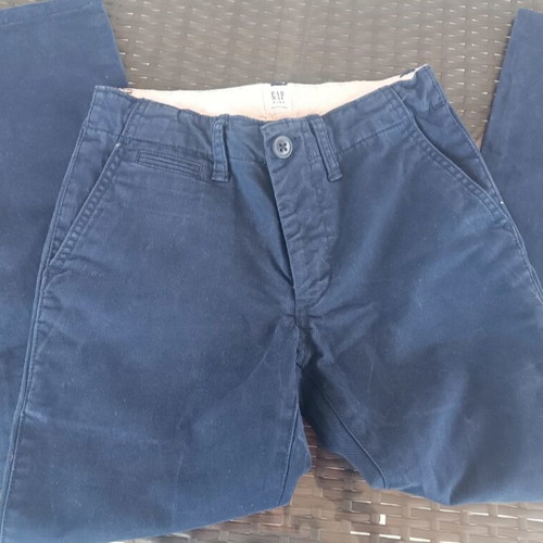 Gap blue chino pants for boy 8 years like new
