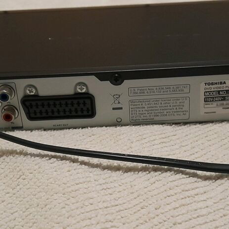 Toshiba DVD player SD191EKE new