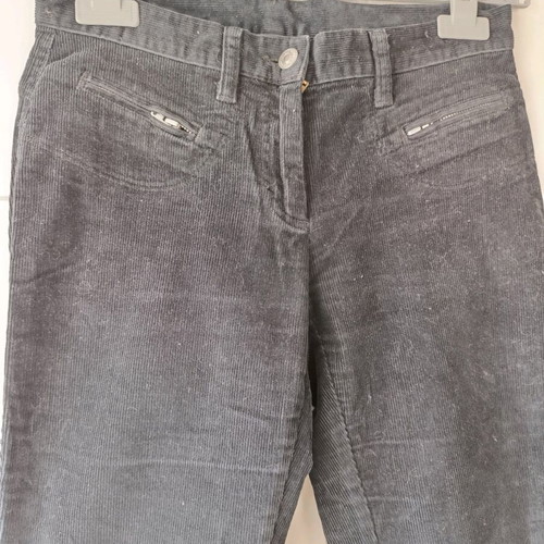 Benetton corduroy pants black straight fit like new