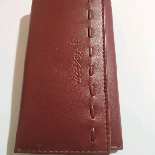 Lavor leather key wallet brown new