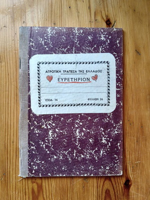 Vintage Agricultural Bank of Greece Index Book like new