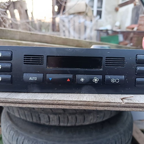 BMW E46 climatronic like new, control unit without burnt pixels