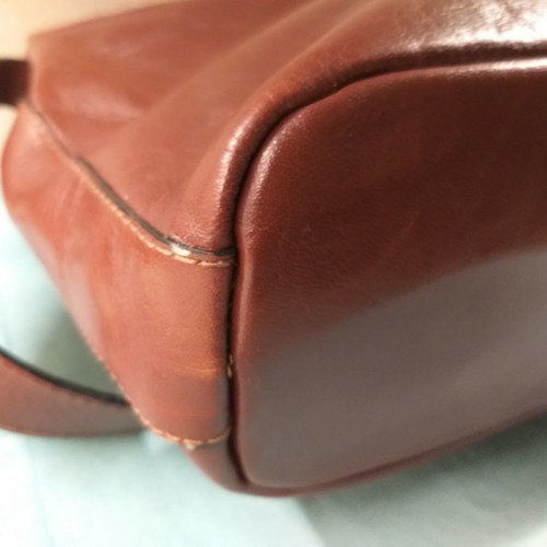 Leather saddle bag used