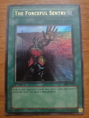 The Forceful Sentry MRL μεταχειρισμένη κάρτα Yu-Gi-Oh!