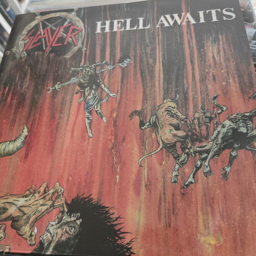 Slayer Hell Awaits βινύλιο LP άψογο metal