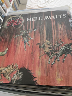 Slayer Hell Awaits βινύλιο LP άψογο metal