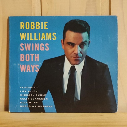 Robbie Williams Swings Both Ways CD like new, pop