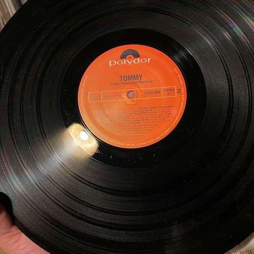 Tommy The Movie soundtrack used, double LP rock