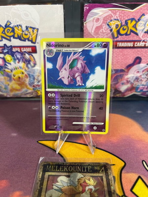 Pokemon card Nidorino reverse holo secret wonders set like new