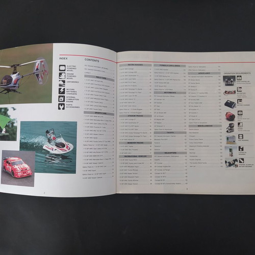 Vintage Kyosho radio control models catalogue 1995-96