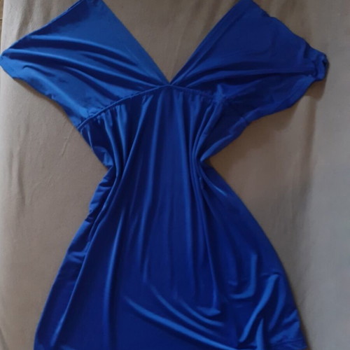 Blue Electric Dress Light Loose Fit