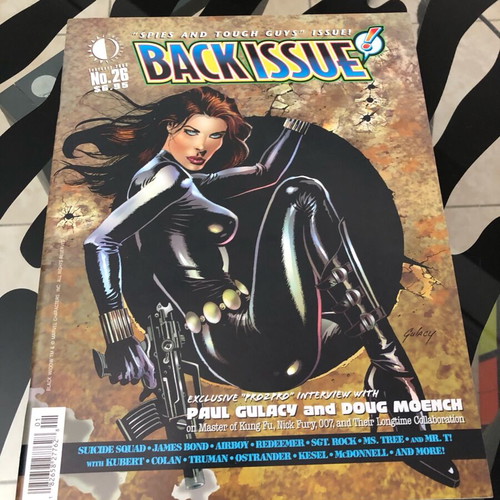 Back Issue Magazine 26 new, Black Widow, Suicide Squad, SGT Rock, Marvel DC Comics