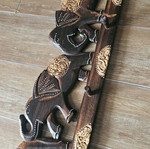 Afro Style Coat Rack 4 Positions new