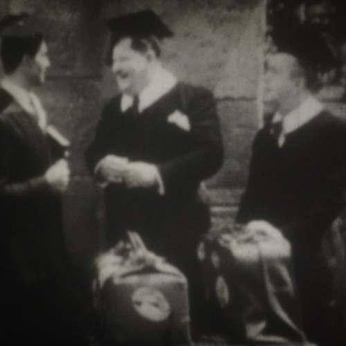 Standard 8mm silent film 400ft "Les As D' Oxford" used comedy