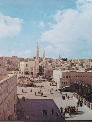 Foldable Bethlehem postcards set of 10 unused