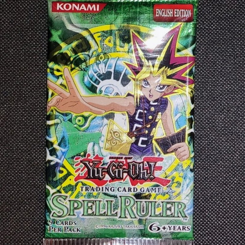 Yu-Gi-Oh! Spell Ruler booster pack, English edition