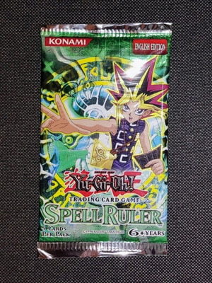 Yu-Gi-Oh! Spell Ruler booster pack, English edition