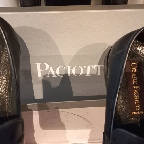 Men's Paciotti shoes new size 40 blue pair