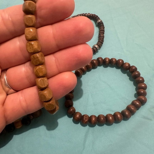 Wood Bracelets like new