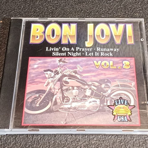 Bon Jovi Vol. 3 Live USA CD used, rock