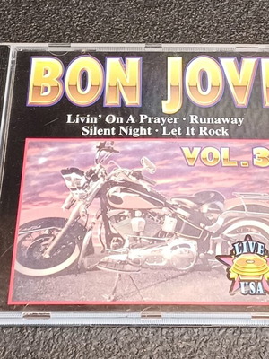Bon Jovi Vol. 3 Live USA CD used, rock