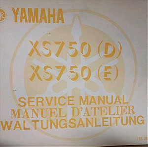 Service manual Yamaha XS 750