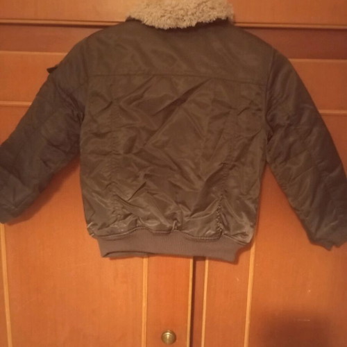 Children's jacket new, size 122, brown