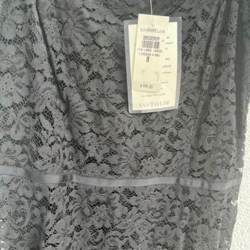 Ann Taylor dress new, black, size S