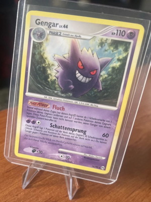 Pokemon Gengar #016 card like new, German language
