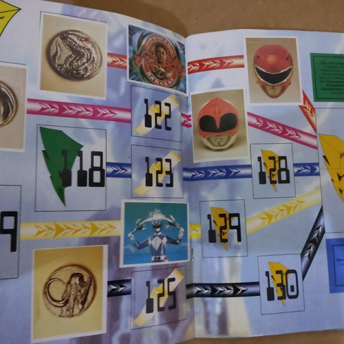 Power Rangers collectible album by Carousel used