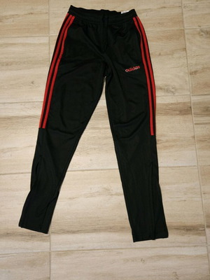 Adidas tracksuit like new, size XS, black and red