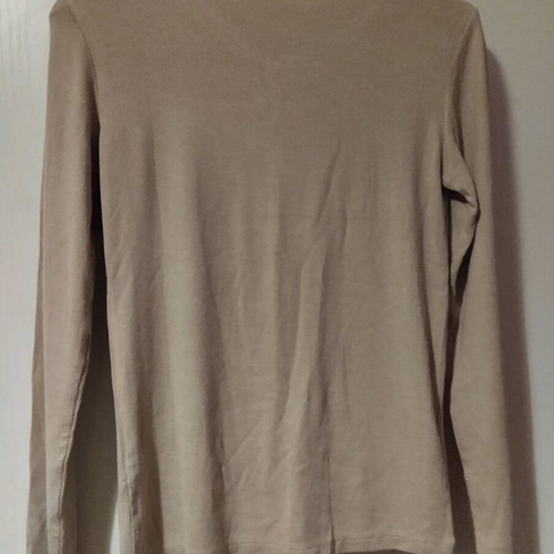 T-shirt new size S/M beige, soft and elastic