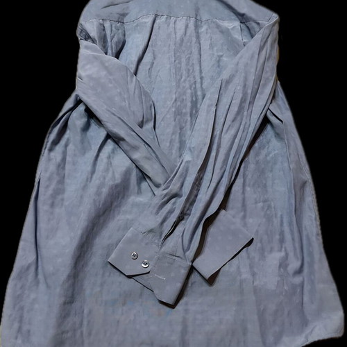 Exclusive Collection men's shirt size M light blue with small pattern like new