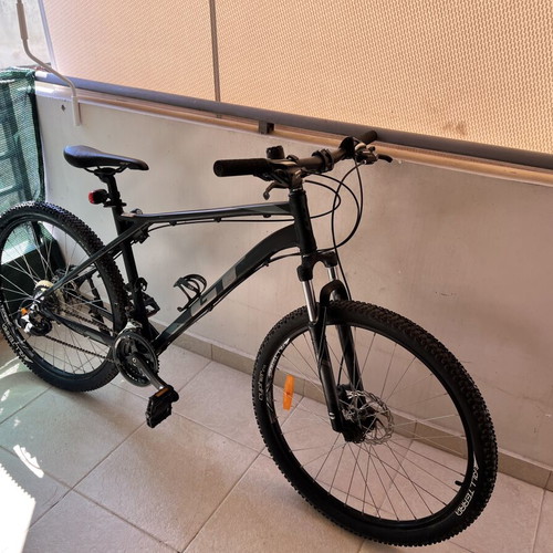 GT All Terra mountain bike, black, men's, with gears