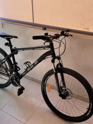 GT All Terra mountain bike, black, men's, with gears