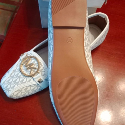 Michael Kors ballerinas new, white and grey