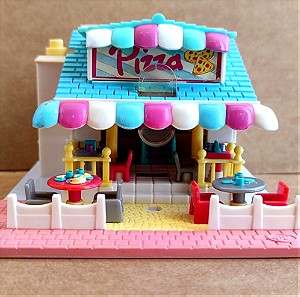 Polly Pocket – Pizzeria - Pizza Place Pollyville - 1993 Bluebird - Lights up