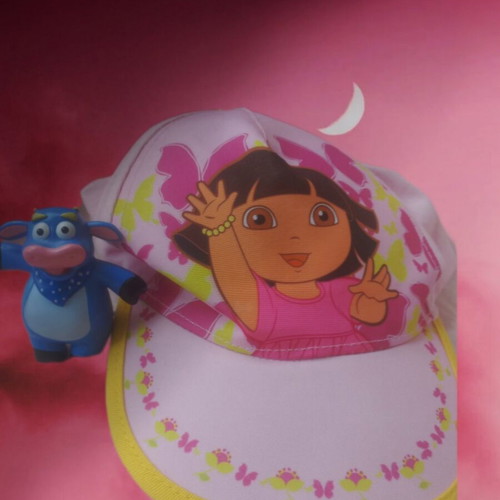 Nickelodeon Dora The Explorer Kids Hat new with bonus figure