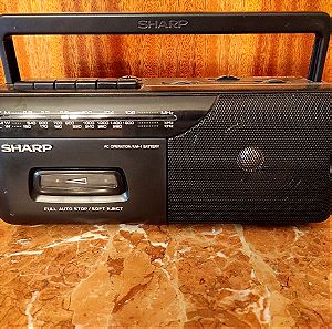 Ραδιοκασετοφωνο SHARP QT-110 (1990)