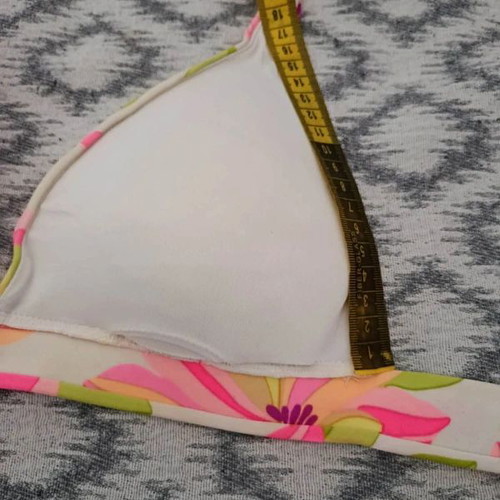 Swimwear top used, multicolor